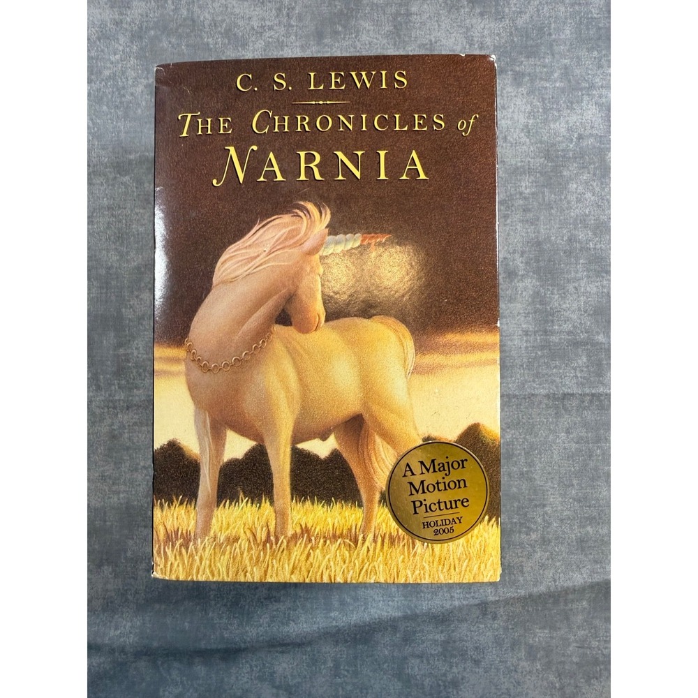 Chronicles of Narnia Box Set Complete 7 Books C S Lewis Paperbacks HarperTrophy